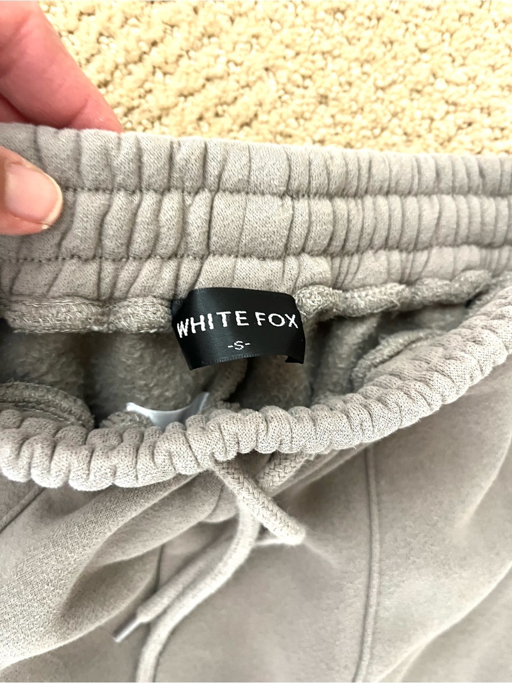 White Fox Volume 3 Sweatpants Fawn Women’s Small - Picture 8 of 15